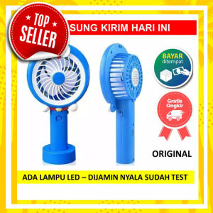 ( BEST SELLER ) KIPAS GENGGAM KARAKTER LED SENTER VERSI PREMIUM - HANDY MINI FAN / KIPAS TANGAN / KIPAS MINI KARAKTER