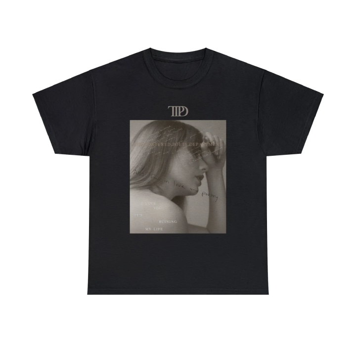 Mùa Hè 2024 Taylor Swift TTPD The Eras Tour Concert Merch Cotton Áo ...