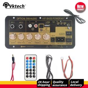 【Vktech】 แผงวงจรแอมพลิฟายเออร์เสียงสำหรับงาน DIY รองรับอินพุต AUX และ Optical สำหรับระบบเสียงในบ้านและรถ