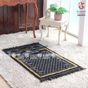 Sajadah Turki Turkey Velteksa Premium Black Edition Souvenir Oleh Oleh Haji Umroh