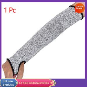 Graceful 1Pc Level 5 HPPE Cut Resistant Anti-Puncture Work Protection Arm Sleeve Cover Cut-resistant Arm Sleeve for Men Women