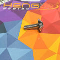 Gold Body Bolts for Honda ADV 150 - Full Thead - M5 x 15mm - Mushroom Type (Sold Per Piece). 