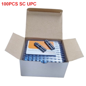 100pcs Fiber Optic Fast Connector SC UPC Quick Connector For FTTH Drop Cable Field Termination