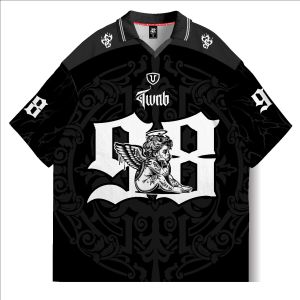 JERSEY KAOS OVERSIZE TWNB BKMTL98 - JERSEY OVERSIZE KOREA - JERSEY KAOS OVERSIZE NUMBER SERIES - JERSEY KAOS RETRO VINTAGE PREMIUM