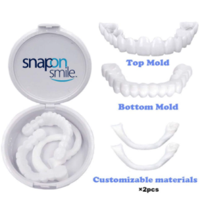 Snap On Smile 100% Original Authentic / Gigi Palsu Snapon Smile 1 Set Veneer Gigi palsu