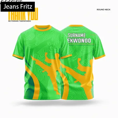 NEW DESIGN Taekwondo uniform jersey Adult T-shirt suitable for both men and women