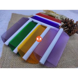 SISIR SERIT KUTU RAMBUT TULANG PLASTIK WARNA WARNI / SISIR SERIT TULANG / SERIT TULANG / SERIT SISIR TULANG / SERIT KUTU / SERIT RAMBUT / SERIT KUTU TULANG