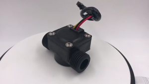 Water Flow Sensor Switches 1/2" Hall Effect Liquid Switches Flowmeter Meter 1-30L/min for Water Heaters Easy Installs