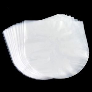 50pcs PE Vinyl Record Sleeve Cover LP LD Record Plastic Storage Bags 12inch Clear Protective Cover
