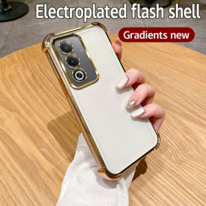 Luxury Plating Case For OPPO A60 A5X A5 A6 A5i Pro A6i A6x A6t A6C Clear Shockproof Camera Protection Cover