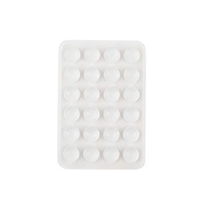 Anti Slip Silicone Suction Phone Holder Mat Double Sided Suction Cup Hands Free Wall Mount Stand