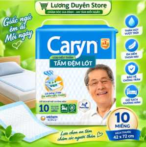 Tấm đệm lót Caryn CHÍNH HÃNG size XL14/L10/L20