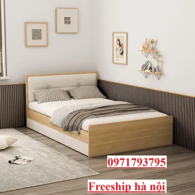 Giường ngủ thông minh ngăn kéo 1m4x2x30cm