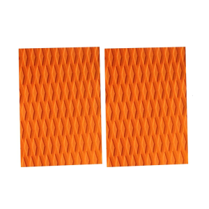 2pcs lướt ván trượt boong miếng đệm Traction Pad nonslip miếng đệm Traction Pad ôm ván đệm lót phần đuôi cho thuyền boong chèo thuyền Kayak ván lướt sóng