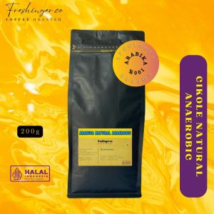 Kopi Arabika Premium Natural Anaerobic Cikole West Java FILTER Coffee 200gram
