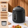 NỒI CƠM MINI CHIGO DUNG TÍCH 1.2 LÍT TIỆN LỢI. 
