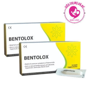 Bentolox - Hỗ trợ làm dịu và bảo vệ niêm mạc trực tràng - Hộp 10 viên