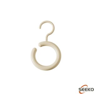 SK Space Saving Round Scarf Tie Hanger Circular Ring Clothes Hanger Hat Rack Hook 1Pc