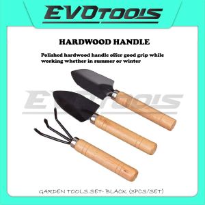 GARDEN HANDLE TOOLS SET(3PCS/SET) /HANDHELD SHOVEL/RAKE/SPADE/GARDEN HAND SPADE TOOLS DIGGING SHOVEL TOOLS/ALAT BERKEBUN