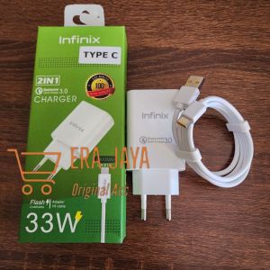 Charger Infinix Note 8 / Zero 8 / Infinix Note 11 pro Ori 33W Type C Fast Charging Carger Casan