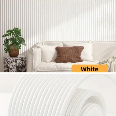 JIUBUY Baby Safety Desk Edge Guard Strip Self Adhesive 2m Anti Collision Cushion Portable Thickend Foam Bumper for Window Sill Bedside