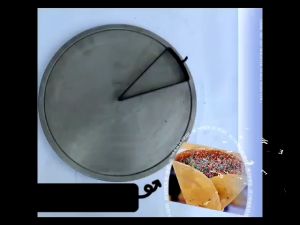 Loyang crepes/lekar 30 cm bahan asli baja silver