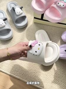 Cute Cat Slippers For Women 2025 New Model Indoor Non-Slip Odor-Resistant Sandals