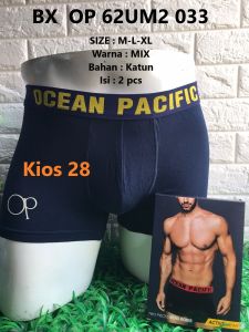 Celana Boxer Ocean Pacific 62UM2 033 - Isi 2 Pcs