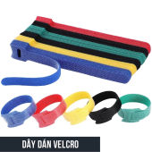 Dây Dán Velcro Quấn Chống Rối Dây Điện Cáp Sạc Dây Băng Gai Giúp Quản Lý Dây Cáp Gọn Gàng - MOGEE