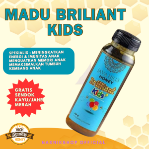 Madu Briliant Kids JavaHills Honey Madu herbal Tumbuh Kembang anak & nafsu makan