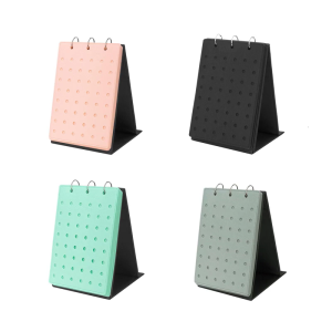 Stylish Felt Display Books Home Decoration Accessory for Storing Multiple Earrings Rings and Necklaces