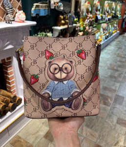 Túi Xách Nữ Sammao & Cream Bear Chất Liệu Cao Cấp C1269-2