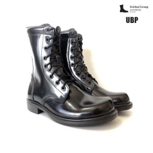 คอมแบท รุ่น UBP หนังขัดมันเกรดพรีเมี่ยม พื้นยาง ถูกระเบียบ  by Srichaigroup