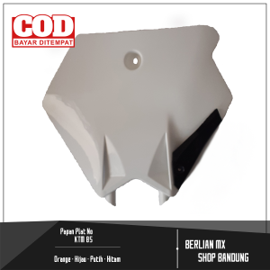 Papan Plat No KTM 85