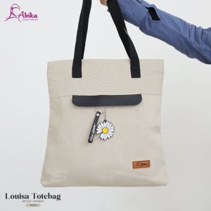 Tas Wanita Kekinian / Louis Tote Bag Polos / Abika