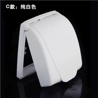 Waterproof Switch Socket Cover Switch Protector Type 86 Universal Transparent Weatherproof PVC Outdoor Protection Box