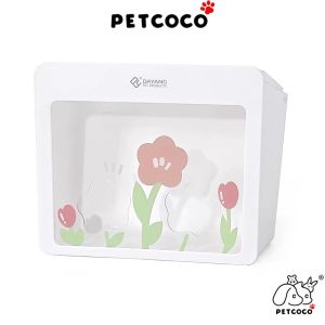 PetCoCo 🐾 Dayang Rabbit Hay Rack Acrylic Steel Guinea Pig Hay Rack Small Pet Cage | 达洋兔子草架内置防浪费草盒荷兰猪龙猫草笼可固定喂草食盒干草架