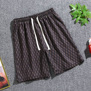 Always Home กางเกงขาสั้น กางเกงลำลอง แฟชั่นน่ารัก สามารถสวมใส่ได้ทั้งชายหญิง ลวดลายสมัยใหม่ใส่สบาย QC-DK8013
