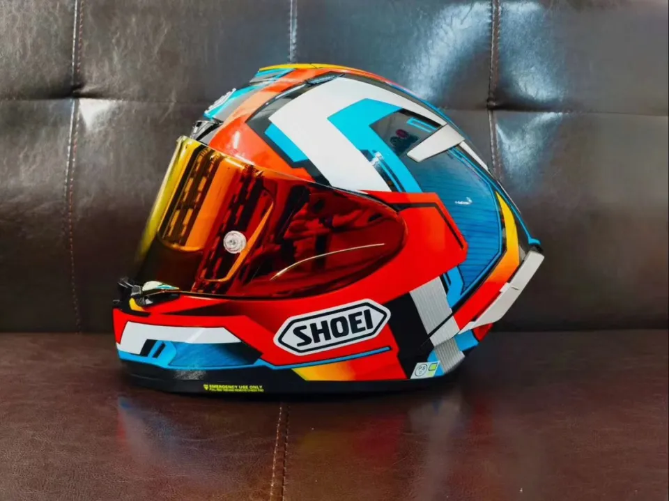 Shoei X Spirit Brink Dark Visor SHOEI X14 Full Face Motorcycle