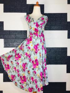 dress moza / dress wanita / dress pesta / daster wanita ( murah ) BUNGA