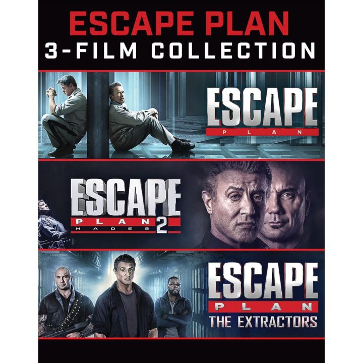 แผ่น Bluray หนังใหม่ Escape Plan เอสเคป แพลน แหกคุกมหาประลัย ภาค 1-3 ...