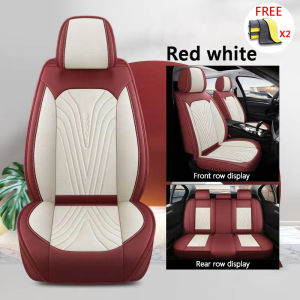 Toyota Special Leather Car Seat Cover Fully Surrounded 5 Seat Toyota Interior Set For Vios Hilux Corolla Raize ALTIS RUSH Camry Yaris Innova RAV4 and other models