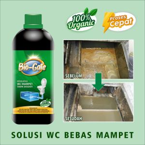 (500ml) Obat Sedot WC Mampet Penuh Paling Ampuh Organik – BIO GATE