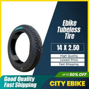 Ebike Tubeless tire exterior 3.00-10 3.00-8 2.75-10 14x2.50 3.50-10 16x3.00 16x2.50 high quality NO FREE AIR BENT VALVE