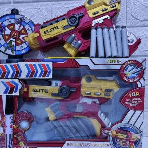 AVENGERS NERF GUN TOY IRONMAN SOFT BULLET GUN TOY FOR KIDS AND CHILDREN