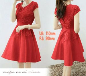 MRSBAJU - DRESS WANITA / DRESS KOREA / DRESS MURAH / DRESS VIRAL - FF DRESS FANY