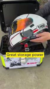 【local ship】Motor Top  Motorcycle  45L  Motorcycle With Base Plate Top  For Motorcycle