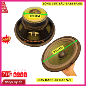 Củ loa bass 25 sony từ 120 bass sáng giá 1 chiếc