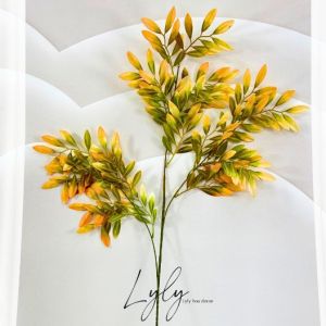 Lá Sâm Trang Trí Nhà Cửa Hàng Văn phòng Sự Kiện. Hoa Lụa Decor