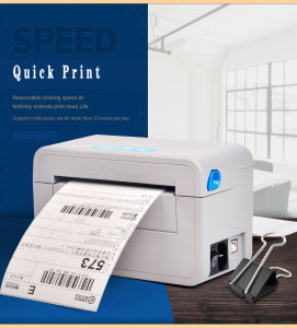 Mibook A6 Thermal Printer Waybill USB Windows Express &Shipping MCFA Delivery Express QR Barcodes Label Printer Width 100mm×150mm Inkless printer